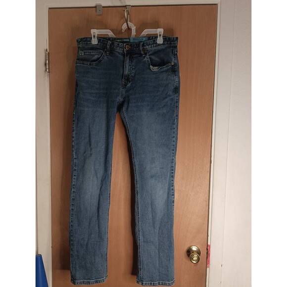 Hooey X Rock&Roll Men's Revolver Straight Slim Straight Leg Jeans - Size 34x34 - Picture 1 of 4